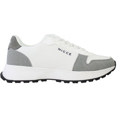 Nicce Bazino Mens White Trainers