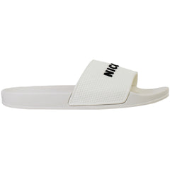 Nicce Visor Mens White Sliders