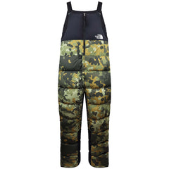 The North Face Nuptse Mens Camo Bib