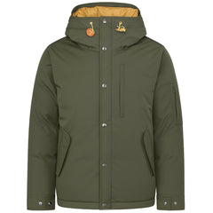 The North Face 65/35 Mountain Mens Green Short Down Parka