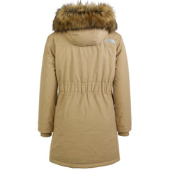 The North Face Arctic Womens Khaki Stone Parka Jacket