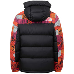 The North Face Himalayan Womens Black/Red Padded Jacket