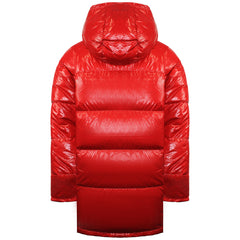 The North Face BRNLB Mens Red Down Parka Jacket