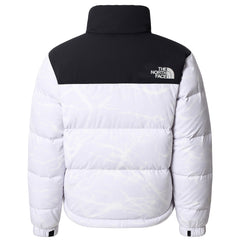 The North Face Print Womens Lavender Nuptse Jacket