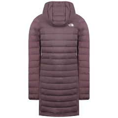 The North Face Stretch Womens Purple Parka Jacket