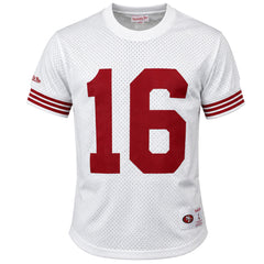 Mitchell & Ness NFL San Francisco 49ers #16 Montana Mens White Jersey