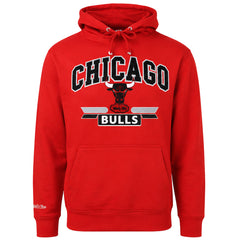 Mitchell & Ness NBA Chicago Bulls Mens Red Hoodie
