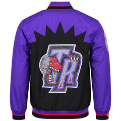 Mitchell & Ness NBA Toronto Raptors 75th Anniversary Mens Black Jacket