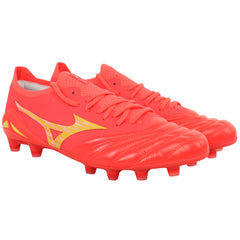 Mizuno Morelia Neo IV Beta Japan Mens Red Football Boots