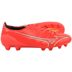 Mizuno Alpha Elite Mens Red Football Boots