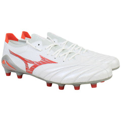 Mizuno Morelia Neo IV Beta Japan FG Mens White Football Boots