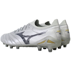 Mizuno Morelia Neo IV Beta Japan Mens Silver Football Boots