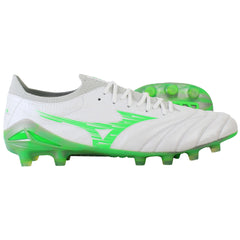 Mizuno Morelia Neo IV Beta Elite Mens White Football Boots