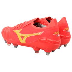 Mizuno Morelia Neo IV Beta Elite Mix Mens Red Football Boots