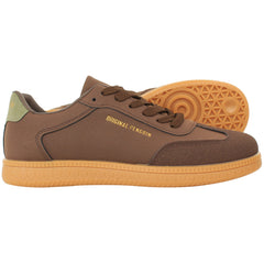 Penguin Salsa Mens Brown Trainers