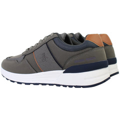 Penguin Orwell Mens Grey Trainers