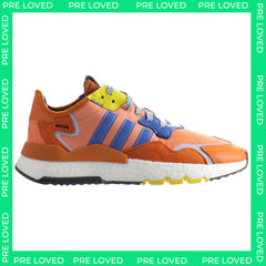 Adidas Ninja Nite Jogger Mens Orange Trainers NO BOX
