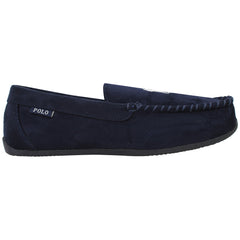 Ralph Lauren Plaid Declan Mens Navy Slippers