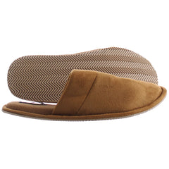 Ralph Lauren Summit Scuff II Mens Brown Slippers