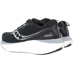 Saucony Triumph 22 Womens Black Running Shoes (Wide)