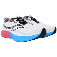 Saucony Ride 18 Womens White Running Shoes