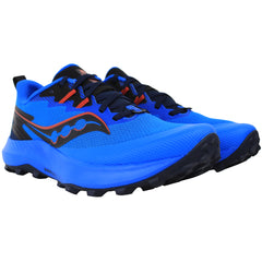 Saucony Peregrine 14 Mens Blue Running Shoes