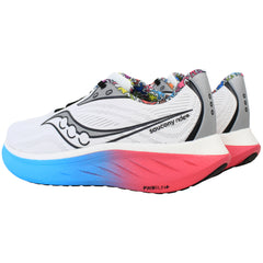 Saucony Ride 18 Mens White Running Shoes