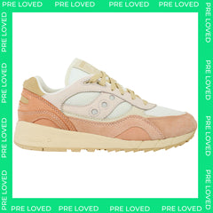 Saucony Shadow 6000 Womens Peach Trainers NO BOX