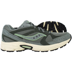 Saucony Ride Millennium Mens Green Running Shoes