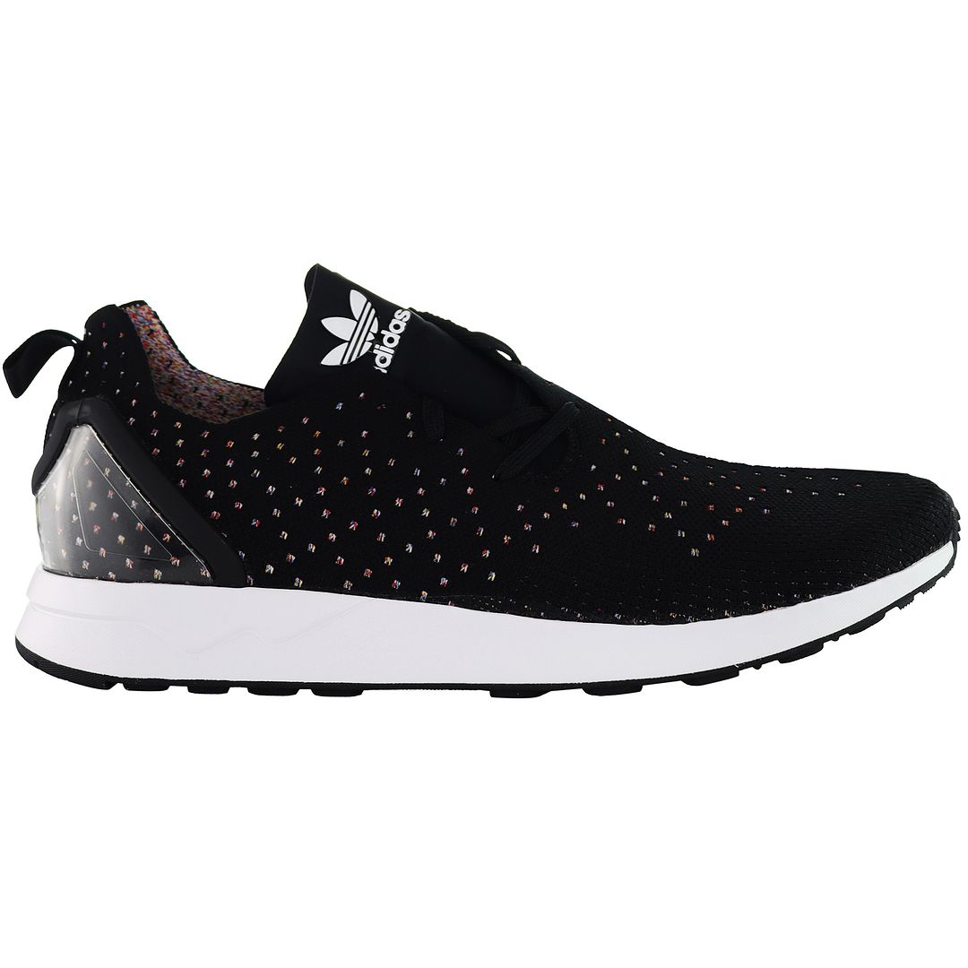 Adidas ZX Flux Weave Mens Black Trainers Sport It First Adidas ZX Flux Weave Mens Black Trainers Sport It First