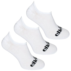 Ellesse 3-Pack Frimo Mens White No Show Socks