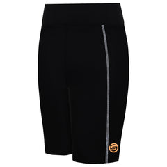 Skins Series-5 Womens Black Half Shorts