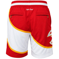 Mitchell & Ness Just Don x NBA Atlanta Hawks Mens Red Shorts