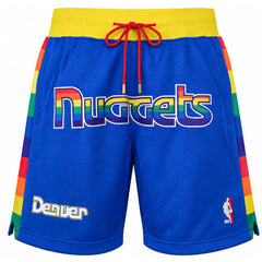 Mitchell & Ness Just Don x NBA Denver Nuggets Mens Blue Shorts