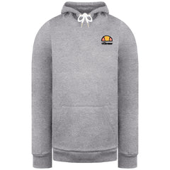 Ellesse Logo Mens Light Grey Hoodie