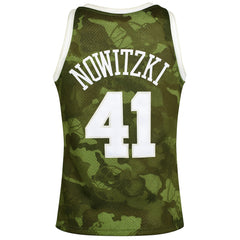 Mitchell & Ness NBA Dallas Mavericks 41 Nowitzki Swingman Jersey