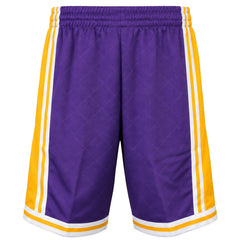 Mitchell & Ness NBA Los Angeles Lakers 75th Anniversary Mens Purple Shorts