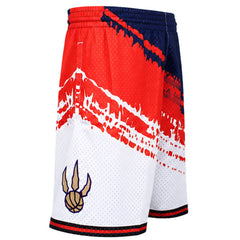 Mitchell & Ness NBA Toronto Raptors Swingman Mens White Shorts