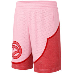 Mitchell & Ness NBA Atlanta Hawks Space Swingman Mens Pink Shorts