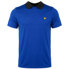 Lyle & Scott Ventech Mens Blue Golf Polo Shirt