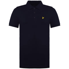Lyle & Scott Plain Mens Navy Polo Shirt
