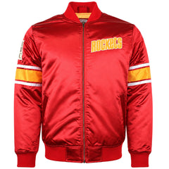 Mitchell & Ness NBA Houston Rockets Heavyweight Mens Red Jacket