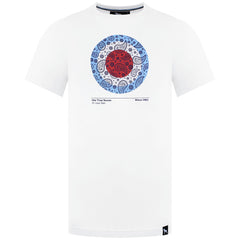 One True Saxon Paisley Mens White T-Shirt