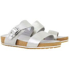 Timberland Malibu Waves Womens Silver Sliders