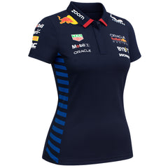 Castore Red Bull Racing Womens Navy Polo Shirt