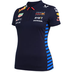 Castore Red Bull Racing Womens Navy Polo Shirt