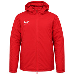 Castore Standard Length Bench Mens Red Jacket