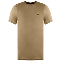 Lyle & Scott Plain Mens Beige T-Shirt