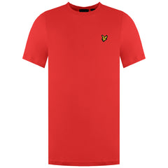 Lyle & Scott Plain Mens Red T-Shirt