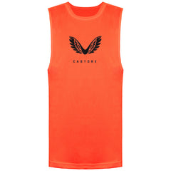 Castore Logo Kids Orange Training Vest